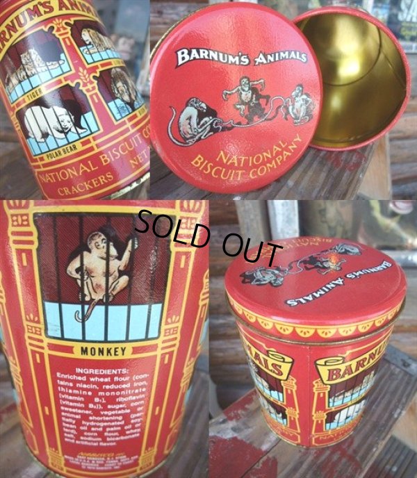 画像2: Vintage Tin Can / Barnum's Animals (AC-571) 