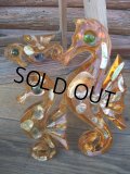 Vintage Lucite Sea Horse Wall Decor SET (AC-599)