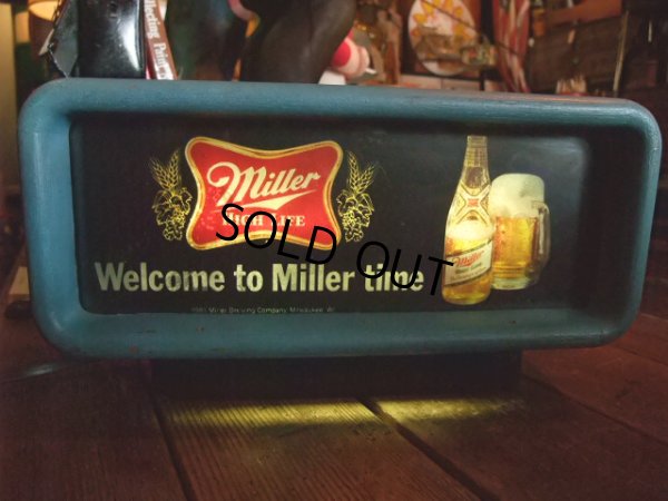 画像1: Vintage Miller Beer Lighted Sing (AC-631) 