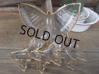 Vintage Plate Set / Butterfly (AC643)