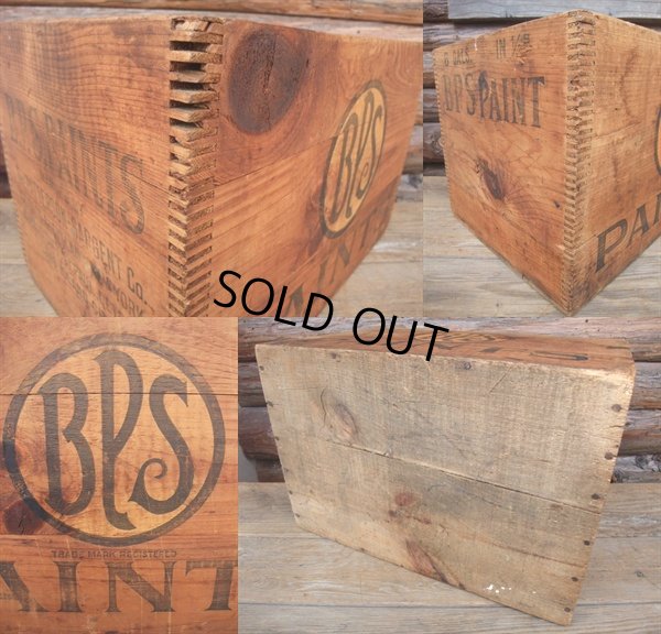 画像3: Vintage BPS Wood Box (AC-656) 