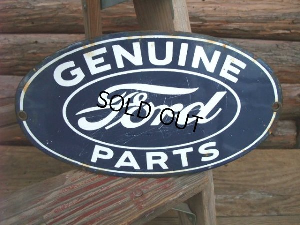 画像1: GENUINE Ford PARTS PORCELAIN SIGN (AC-661)