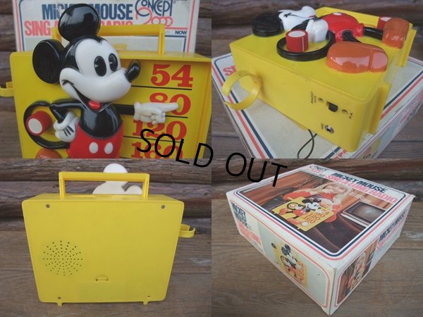 画像2: 70s Disney Mickey / Sing A Long Radio (AC670)