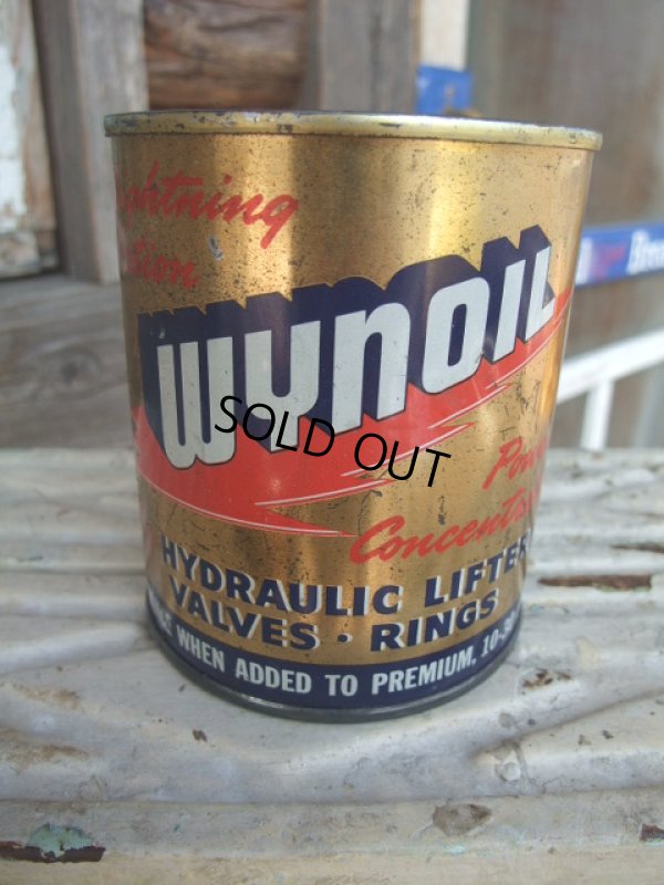 画像1: Vintage WYNOIL Can  Motor Gas/Oil  (AC-738)