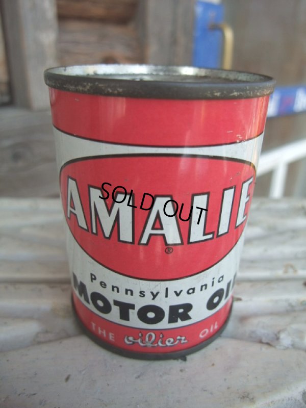 画像1: Vintage AMALIE Bank  Motor Gas/Oil  (AC-740)