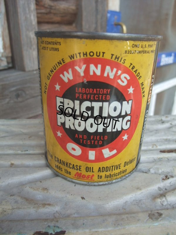 画像1: Vintage WYNN'S Can  Motor Gas/Oil  (AC-739)