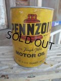 Vintage PENZOIL Quart Can Motor Gas/Oil (AC-743)
