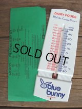 Vintage Blue Bunny Thermometer (AC809) 