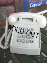 90s Vintage Telephone / White (AC-824) 