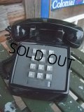 70s Vintage Telephone / Black (AC-823) 