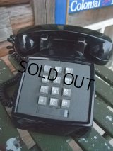 70s Vintage Telephone / Black (AC-823) 