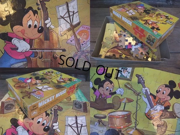 画像2: Vintage Disney Puzzle / MICKEY BAND (AC-831)