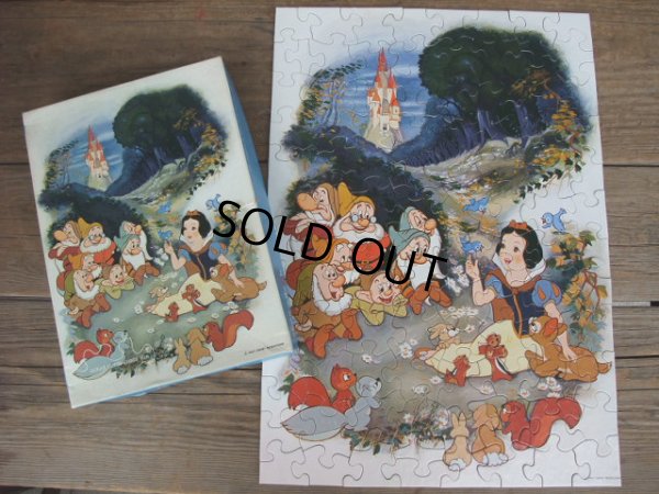 画像1: Vintage Disney Puzzle / SNOW WHITE (AC-830)