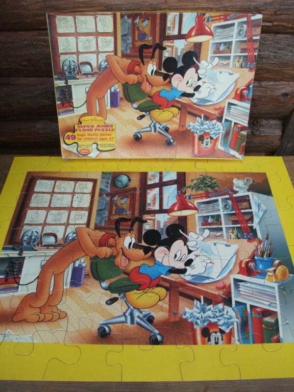 画像1: Vintage Disney Puzzle / DRAWING (AC840) 