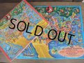 Vintage Disney Puzzle / U.S. MAP (AC-828)