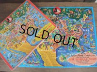 Vintage Disney Puzzle / U.S. MAP (AC-828)