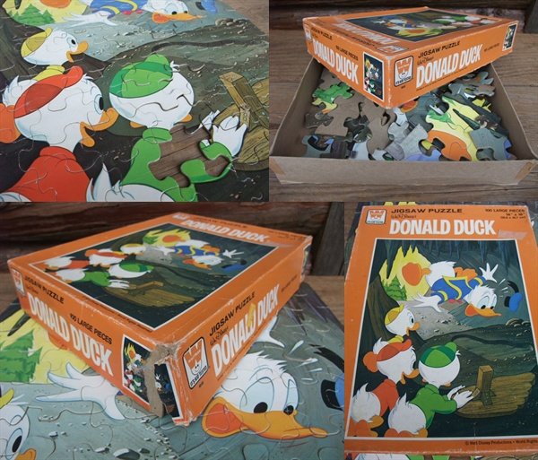 画像2: Vintage Disney Puzzle / DONALD-A (AC-832)