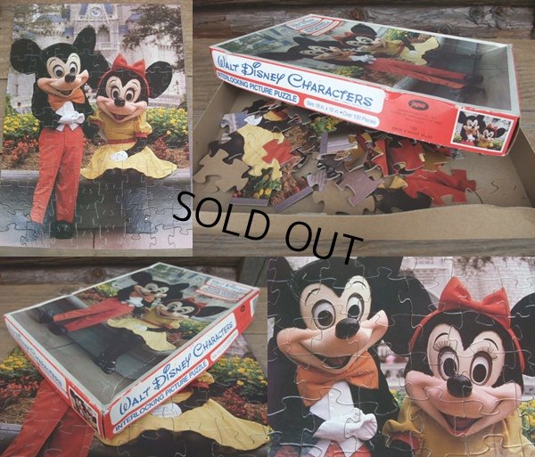 画像2: Vintage Disney Puzzle / MICKEY&MINNIE PHOT (AC838) 