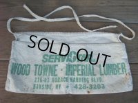 Vintage Carpenter Nail Apron / ServiStar (AC-898)