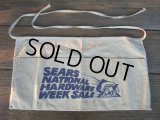 Vintage Carpenter Nail Apron / Sears (AC-895)