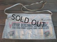 Vintage Carpenter Nail Apron / BBC (AC-897)