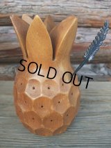 Pineapple / Wood  Stick Holder (AC-939)