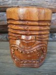 画像1: TIKI / Wood Mug (AC-938) (1)