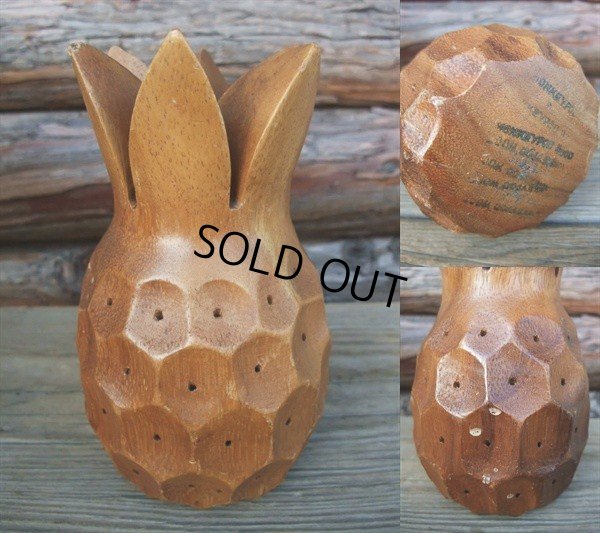 画像2: Pineapple / Wood  Stick Holder (AC-939)