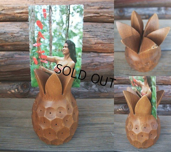 画像3: Pineapple / Wood  Stick Holder (AC-939)