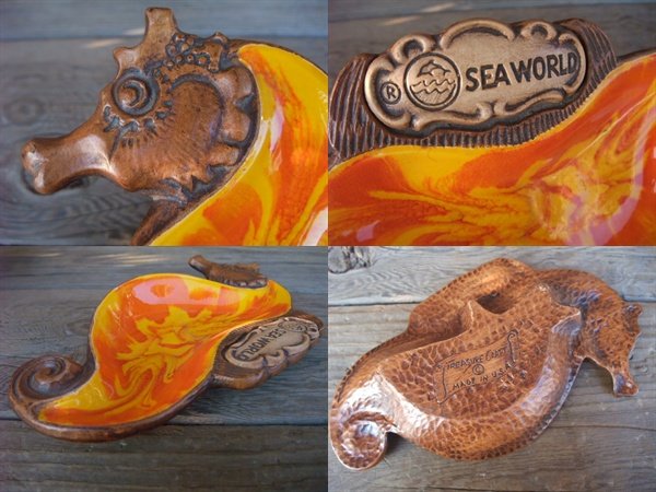 画像2: Vintage Seaworld Sea Horse Ashtray (AC950)