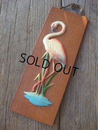 60s flamingo Wall Decor  (AC-948)