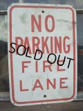 Vintage ROAD Sign / NO PARKING  (AC-1004)