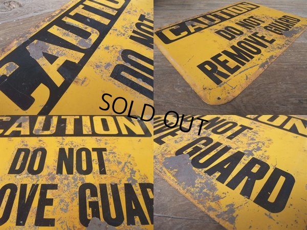 画像2: Vintage ROAD Sign / CAUTION #3 (AC-1007)