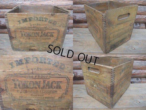 画像2: Vintage Wood Box YUKON JACK (AC1030)