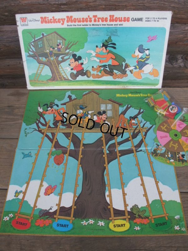 画像1: 70s Mickey Mouse's Tree House / Board Game (AC1037)