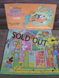80s Goofy MR.FIX-IT / Board Game (AC1036)