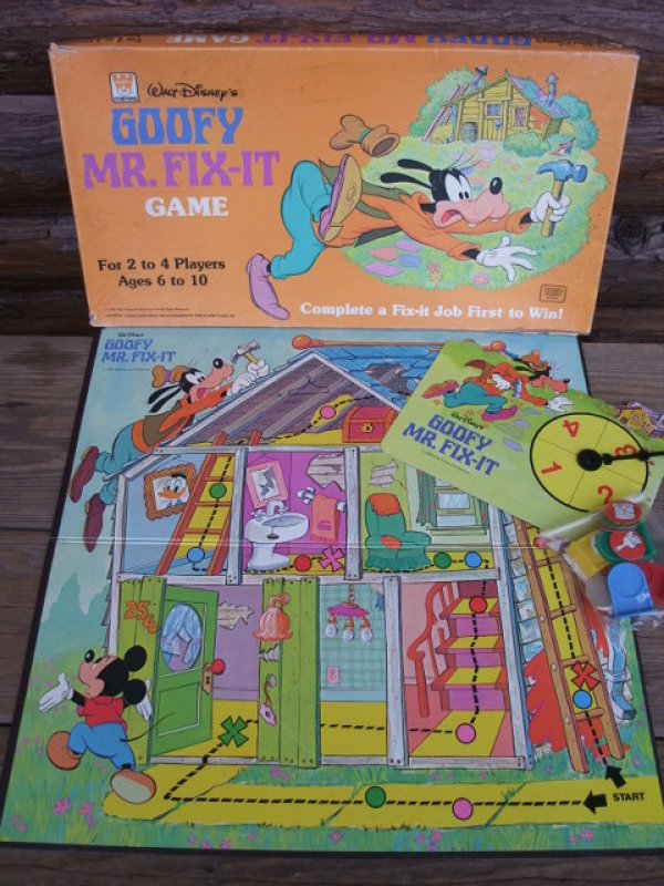 画像1: 80s Goofy MR.FIX-IT / Board Game (AC1036)