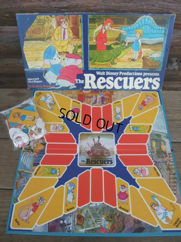 画像1: 70s The Rescuers / Board Game (AC-1040)