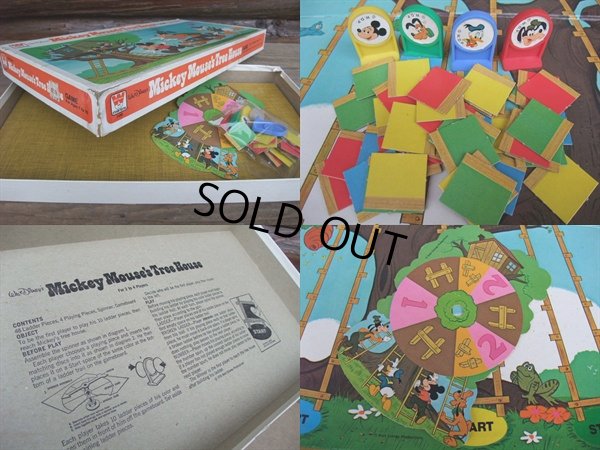 画像2: 70s Mickey Mouse's Tree House / Board Game (AC1037)