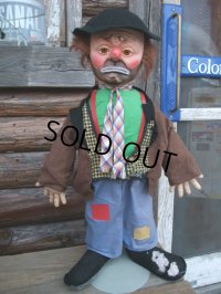 50s EMMETT KELLY DOLL (AC-1061)