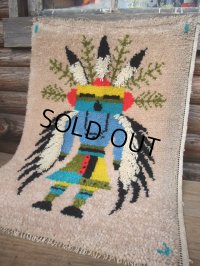 Vintage Rag Mat - Indian (AC-1076)