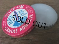 Vintage Cabdle Adhesive Tin Case (AC1086)
