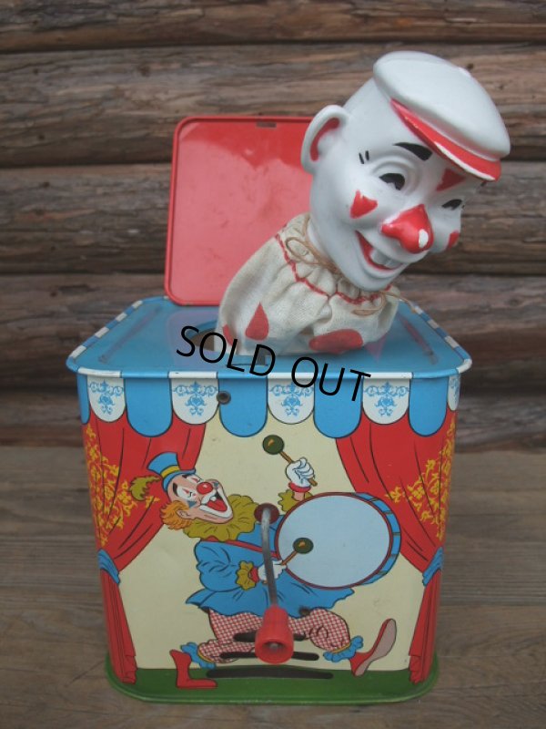 画像1: 60s Vintage Jack in the Box Clown (AC-1108)