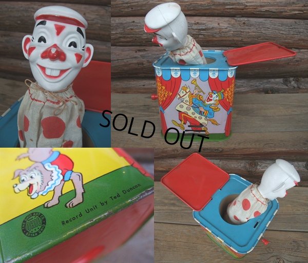 画像2: 60s Vintage Jack in the Box Clown (AC-1108)