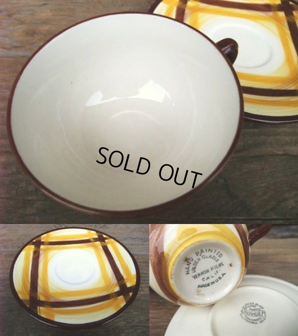 画像3: 50s VERNONWARE Cup & Saucer (AC-1119) 