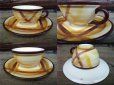 画像2: 50s VERNONWARE Cup & Saucer (AC-1121)  (2)