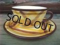 50s VERNONWARE Cup & Saucer (AC-1122) 