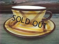 50s VERNONWARE Cup & Saucer (AC-1122) 