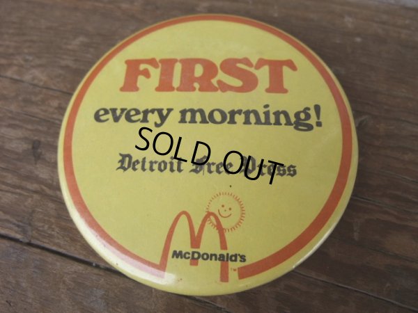 画像1: McDonald's Badge #3 (AC-1112)