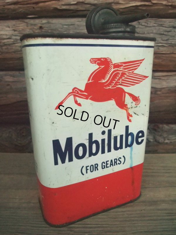 画像1: Mobil GX-90 Outboard Gear OIL CAN (AC-1145)